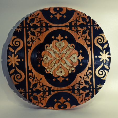 Padrão azulejo II em criptomérias
