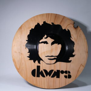 Jim morrison vinil em criptoméria interior