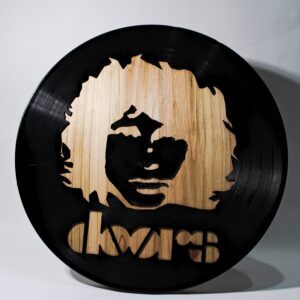 Jim morrison vinil em criptoméria exterior