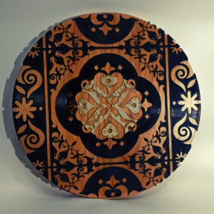 Padrão Azulejo II em criptoméria